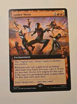Spider-Verse (Extended Art) 0263 Regular MTG Marvel's Spider-Man M/NM - Image 1