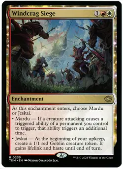 Windcrag Siege - 0235 - Tarkir Dragonstorm - MTG - NM/M - Image 1