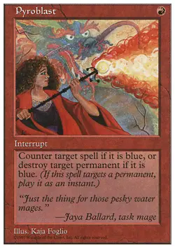 Pyroblast X (4) MTG Fifth Edition MTG (RG) 4RCards - Image 1