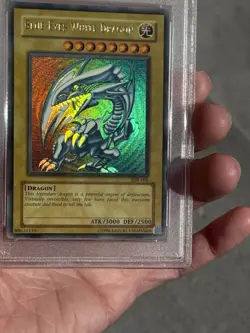 Blue-Eyes White Dragon SDK-001 Starter Kaiba Edition PSA 9 RAISED NAME SHIFT - Image 5