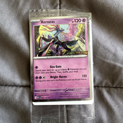 pokemon xerneas card mega evolutions promo card 064/132 - Image 1