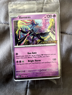pokemon xerneas card mega evolutions promo card 064/132 - Image 4