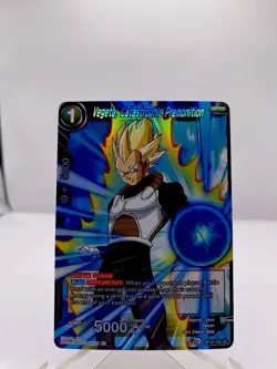 Dragon Ball Super CCG Vegeta, Catastrophic Premonition BT12-132 UC Foil Card - Image 1