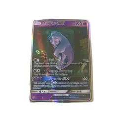 Pokemon Mewtwo GX Holo Card 78/73 Shining Legends 2017 Mint Condition - Image 1