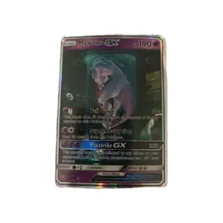 Pokemon Mewtwo GX Holo Card 78/73 Shining Legends 2017 Mint Condition - Image 2