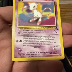 (PROMO) Mew [Promo #8 Non Holo] Pokemon Card NM - Vintage - Image 4