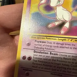 (PROMO) Mew [Promo #8 Non Holo] Pokemon Card NM - Vintage - Image 5