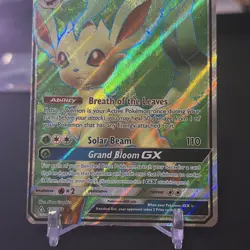Leafeon GX 139/156 Full Art Sun & Moon Ultra Prism Pokemon Card - Image 3