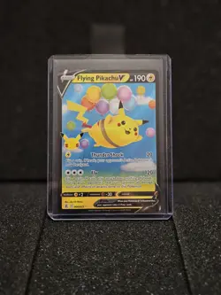 Pokemon TCG Flying Pikachu V Celebrations Holo Ultra Rare Card 006/025 - Image 3