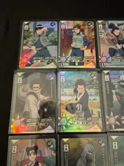 NARUTO TRADING CARD TCG LOT- HOLO RARES NR-SR COLLECTABLE CARD GAME - Image 2