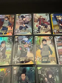 NARUTO TRADING CARD TCG LOT- HOLO RARES NR-SR COLLECTABLE CARD GAME - Image 3