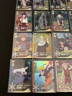 NARUTO TRADING CARD TCG LOT- HOLO RARES NR-SR COLLECTABLE CARD GAME - Image 5