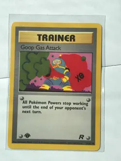 GOOP GAS ATTACK - 78/82 - Team Rocket - Pokemon Card - NM - Image 1