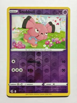Granbull Pokemon Card Lot - Granbull V Full Art, Snubbull Holo - NM/LP Gift Set - Image 4