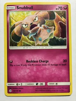 Granbull Pokemon Card Lot - Granbull V Full Art, Snubbull Holo - NM/LP Gift Set - Image 5