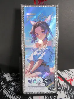 Shinobu Kocho Diamond Ticket Demon Slayer Card Thick Heavy Rare Beautiful - Image 1
