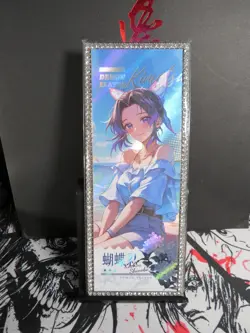 Shinobu Kocho Diamond Ticket Demon Slayer Card Thick Heavy Rare Beautiful - Image 2