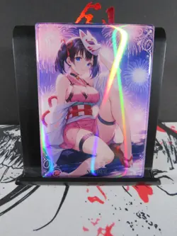 Aoi Kanzaki Serial 023/111 Acrylic Rare Thick Card Demon Slayer Collectible - Image 2