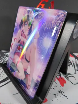 Aoi Kanzaki Serial 023/111 Acrylic Rare Thick Card Demon Slayer Collectible - Image 3