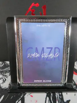 Sanemi Shinazugawa Diamond Card Demon Slayer Thick Metal Silver Rare Beautiful - Image 4