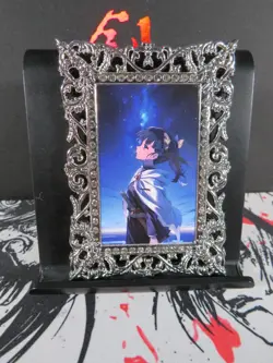 Kanao Tsuyuri Diamond Card Demon Slayer Thick Metal Silver Beautiful - Image 2