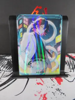 Iguro Obanai Serial 036/111 Acrylic Rare Thick Card Demon Slayer Collectible - Image 2