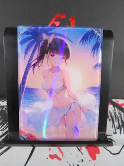 Kanao Tsuyuri Acrylic Rare Thick Card Demon Slayer Anime Collectible - Image 1