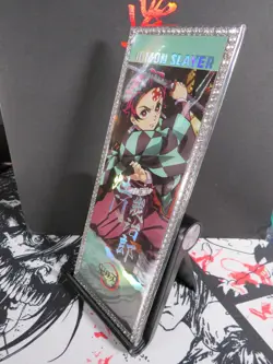 Tanjiro Kamado Diamond Ticket Demon Slayer Card Thick Heavy Rare Beautiful - Image 3