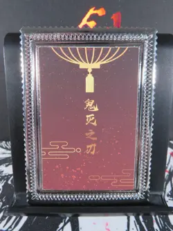 Mitsuri Kanroji Diamond Card Demon Slayer Thick Metal Silver Dragon New Year - Image 4