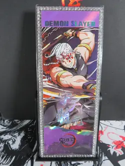 Tengen Uzui Diamond Ticket Demon Slayer Card Thick Heavy Rare Beautiful - Image 1