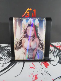 Kanae Kocho Serial 039/111 Acrylic Rare Thick Card Demon Slayer Wedding Anime - Image 2