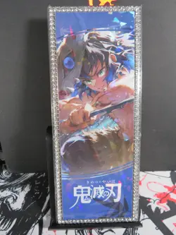 Inosuke Hashibira Diamond Ticket Demon Slayer Card Thick Heavy Rare Beautiful - Image 1