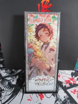 Tanjiro Kamado Diamond Ticket Demon Slayer Card Thick Heavy Rare Wedding - Image 2