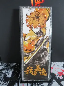 Zenitsu Agatsuma Diamond Ticket Demon Slayer Card Thick Heavy Rare Beautiful - Image 1