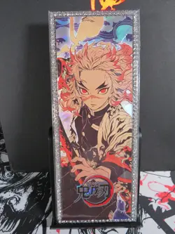 Kyojuro Rengoku Diamond Ticket Demon Slayer Card Thick Heavy Rare Beautiful - Image 1