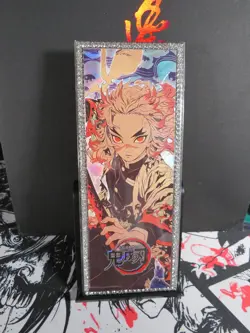 Kyojuro Rengoku Diamond Ticket Demon Slayer Card Thick Heavy Rare Beautiful - Image 2
