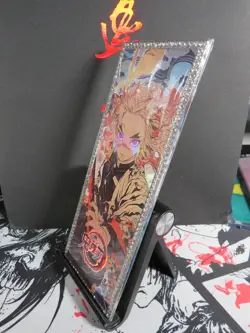 Kyojuro Rengoku Diamond Ticket Demon Slayer Card Thick Heavy Rare Beautiful - Image 3