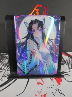 Kanae Kocho Serial 040/111 Acrylic Rare Thick Card Demon Slayer Collectible - Image 2