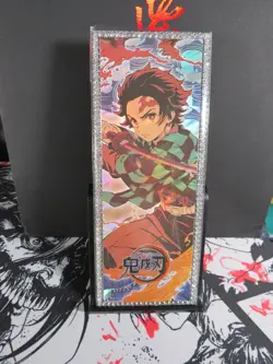 Tanjiro Kamado Diamond Ticket Demon Slayer Card Thick Heavy Rare Beautiful - Image 2
