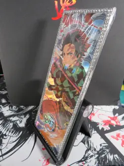 Tanjiro Kamado Diamond Ticket Demon Slayer Card Thick Heavy Rare Beautiful - Image 3