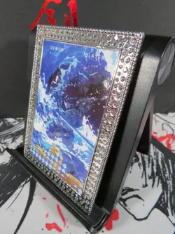 Giyu Tomioka Diamond Card Demon Slayer Thick Metal Silver Rare Beautiful - Image 3