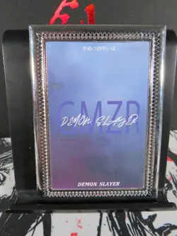 Giyu Tomioka Diamond Card Demon Slayer Thick Metal Silver Rare Beautiful - Image 4