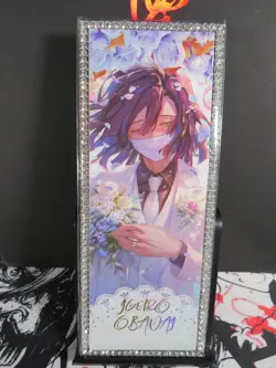 Iguro Obanai Diamond Ticket Demon Slayer Card Thick Heavy Rare Wedding - Image 1