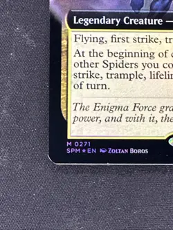 MTG Cosmic Spider-Man 0271 Foil (Extended Art) Marvel's Spider-Man NM SPM - Image 2