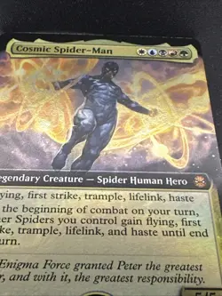 MTG Cosmic Spider-Man 0271 Foil (Extended Art) Marvel's Spider-Man NM SPM - Image 5