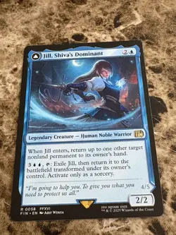 JILL, SHIVA'S DOMINANT Magic MTG Final Fantasy - Image 1