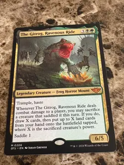 THE GITROG, RAVENOUS RIDE Magic MTG Outlaws of Thunder Junction - Image 1