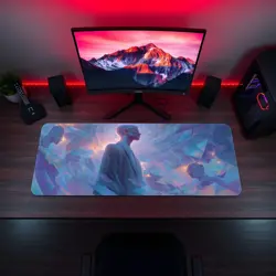 MTG Playmat - Holographic Illusionist in Mirror Realm | Abstract Magic Mat - Image 5