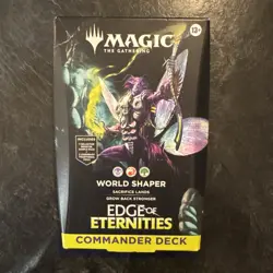 EOE Edge of Eternities MTG Commander Deck - World Shaper Magic the Gathering - Image 1
