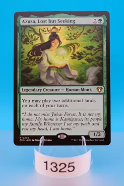 MTG Azusa, Lost but Seeking Commander Masters Regular #274 - Image 1